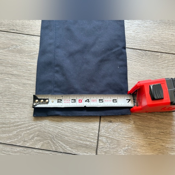 Banana Republic Pants Men 32x32 Navy Fulton Chino Flat Front Classiccore Preppy - Picture 5 of 12